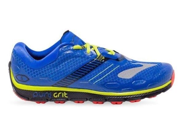 Fitness Mania - Brooks Pure Grit 5 Mens Blue Black Lime