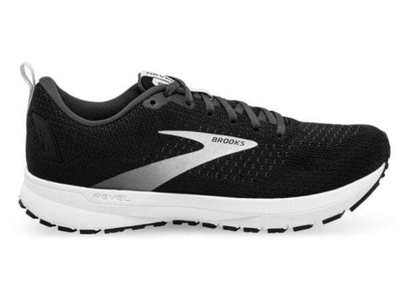 Fitness Mania - Brooks Revel 4 Mens Black Oyster Silver