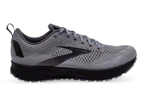 Fitness Mania - Brooks Revel 4 Mens Grey Blackened Pearl