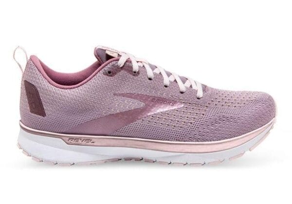 Fitness Mania - Brooks Revel 4 Womens Almond Metallic Primrose