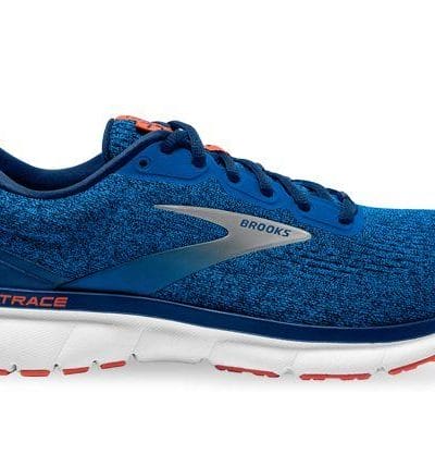 Fitness Mania - Brooks Trace Mens Blue Navy Orange