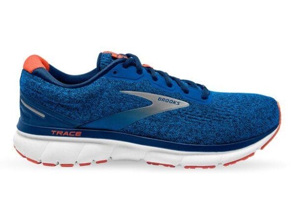 Fitness Mania - Brooks Trace Mens Blue Navy Orange