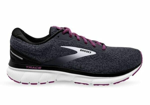 Fitness Mania - Brooks Trace Womens Ebony Black Wood Violet