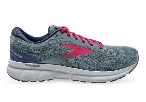 Fitness Mania - Brooks Trace Womens Grey Nightshadow Rasp