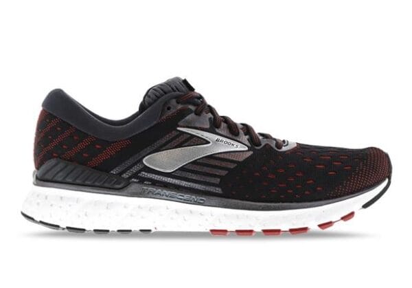 Fitness Mania - Brooks Transcend 6 Mens Black Ebony Red