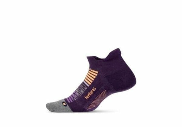 Fitness Mania - Feetures Elite Max Cushion No Show Tab Pulsar Purple