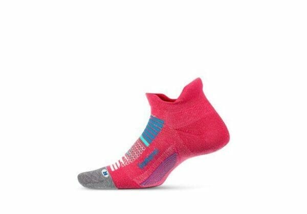 Fitness Mania - Feetures Elite Max Cushion No Show Tab Quasar Pink