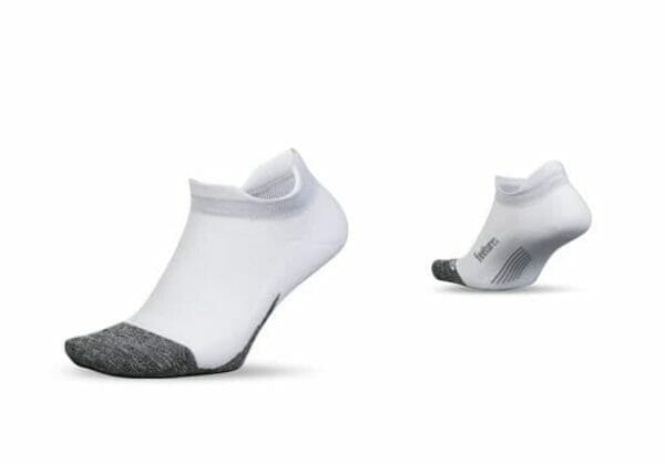 Fitness Mania - Feetures Elite Max Cushion No Show Tab White