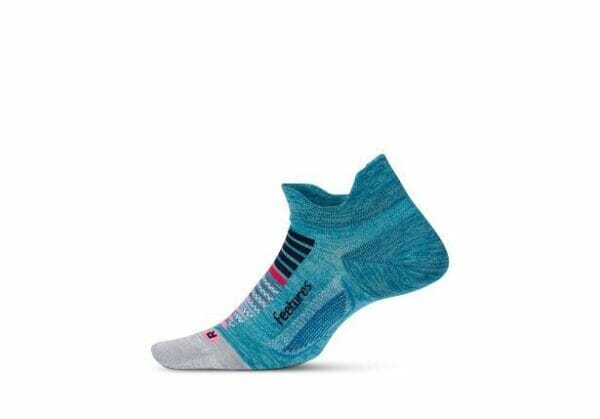 Fitness Mania - Feetures Elite Ultra Light Cushion No Show Tab Aurora Blue