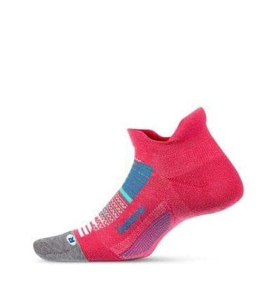 Fitness Mania - Feetures Elite Ultra Light Cushion No Show Tab Quasar Pink