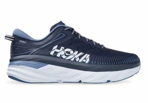 Fitness Mania - Hoka One One Bondi 7 (2E) Mens Ombre Blue Provincial Blue