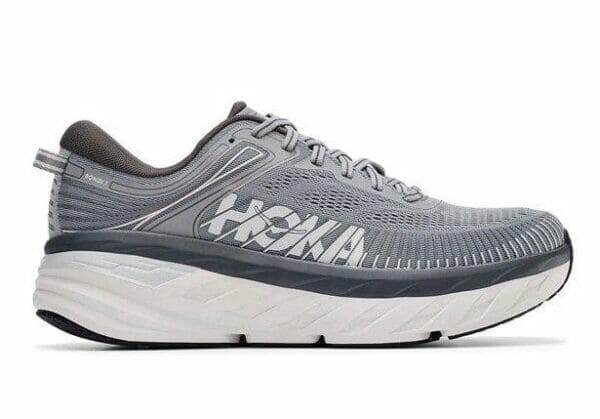 Fitness Mania - Hoka One One Bondi 7 (4E) Mens Wild Dove Dark Shadow