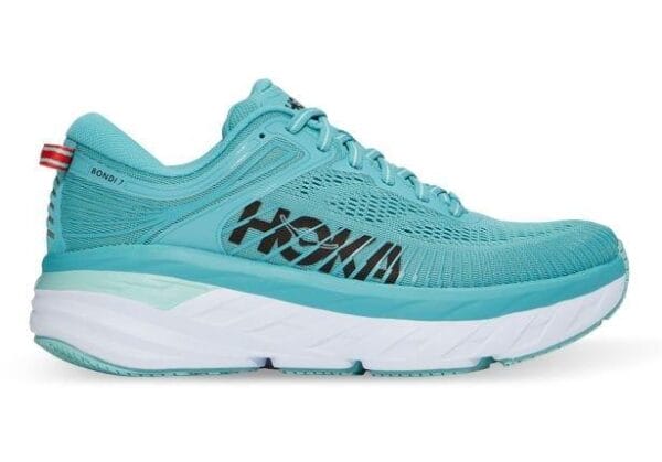 Fitness Mania - Hoka One One Bondi 7 (D) Womens Aquarelle Eggshell Blue