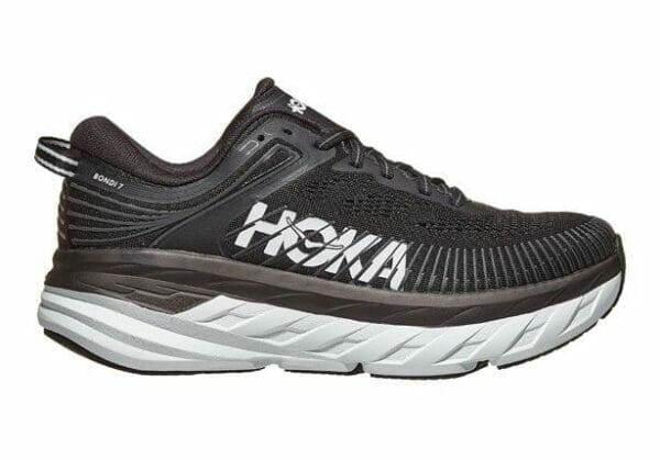 Fitness Mania - Hoka One One Bondi 7 (D) Womens Black White