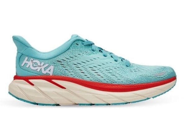 Fitness Mania - Hoka One One Clifton 8 (D) Womens Aquarelle Eggshell Blue