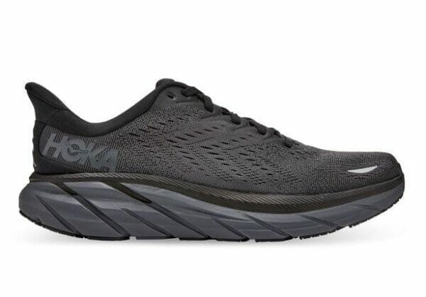 Fitness Mania - Hoka One One Clifton 8 Mens Black Black