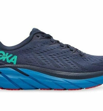 Fitness Mania - Hoka One One Clifton 8 Mens Outer Space Vallarta Blue