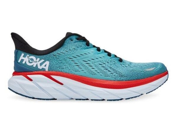 Fitness Mania - Hoka One One Clifton 8 Mens Real Teal Aquarelle