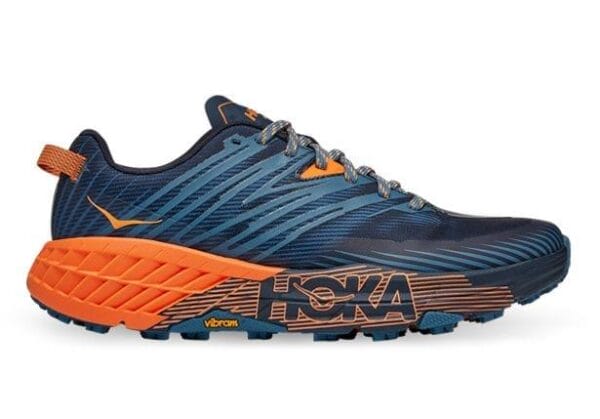 Fitness Mania - Hoka One One Speedgoat 4 Mens Real Teal Persimmon Orange