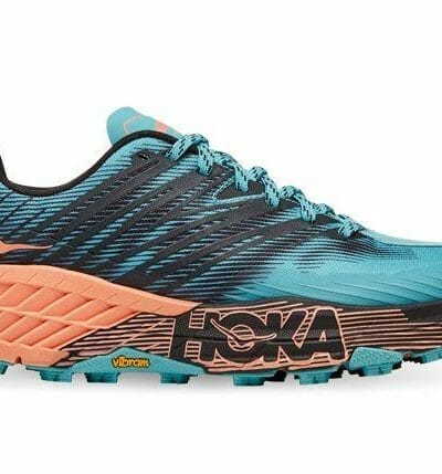 Fitness Mania - Hoka One One Speedgoat 4 Womens Aquarelle Cantaloupe