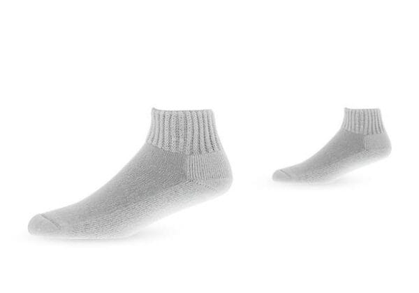 Fitness Mania - Lightfeet Diabetic Quarter Accessories White