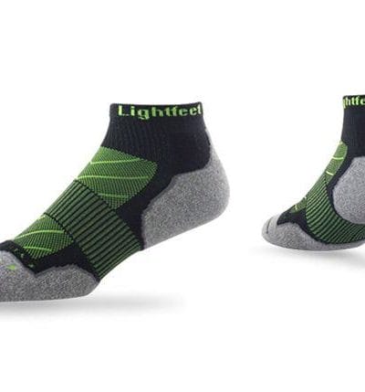 Fitness Mania - Lightfeet Evolution Mini Crew Black Fluro Green