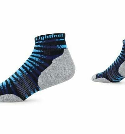 Fitness Mania - Lightfeet Predator Mini Crew Black Aqua Navy