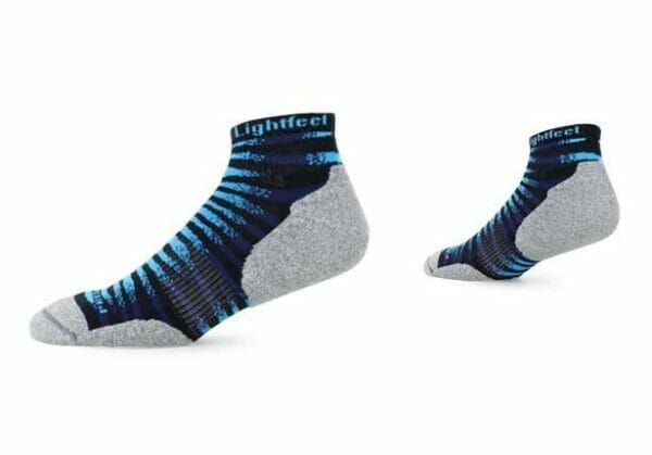 Fitness Mania - Lightfeet Predator Mini Crew Black Aqua Navy