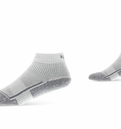 Fitness Mania - Lightfeet Running Mini Crew White Light Grey Marle