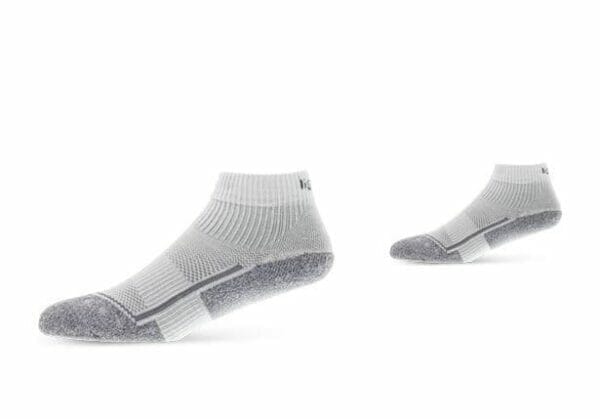 Fitness Mania - Lightfeet Running Mini Crew White Light Grey Marle