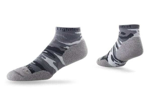 Fitness Mania - Lightfeet Warrior Mini Crew Dark Grey Camo