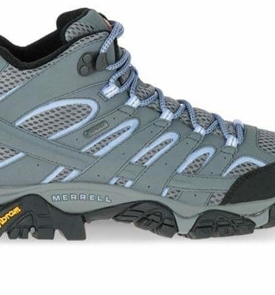Fitness Mania - Merrell Moab 2 Mid Gore-Tex Womens Grey Periwinkle