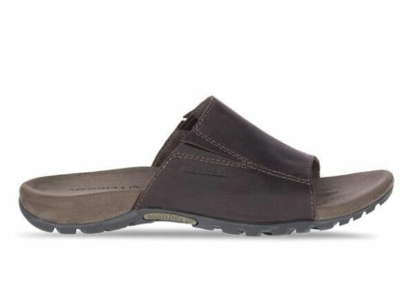 Fitness Mania - Merrell Sandspur Slide Leather Mens Brown