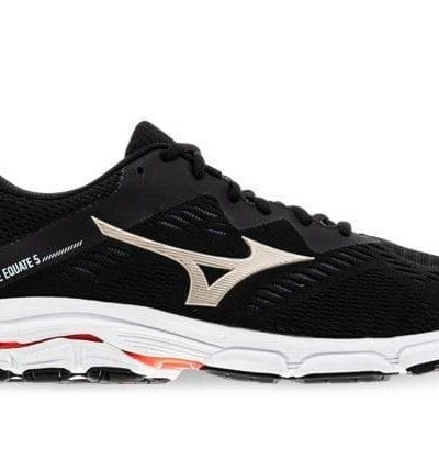 Fitness Mania - Mizuno Wave Equate 5 Mens Black Gold Red