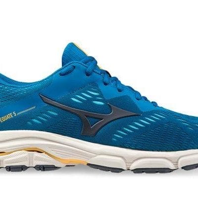 Fitness Mania - Mizuno Wave Equate 5 Mens Blue Blue Saffron