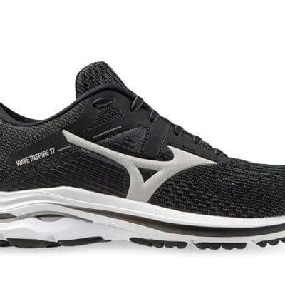 Fitness Mania - Mizuno Wave Inspire 17 (D) Womens Dark Shadow Lunar Rock Black