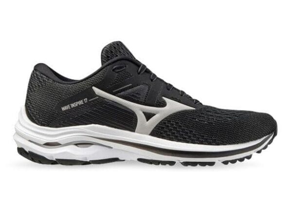 Fitness Mania - Mizuno Wave Inspire 17 (D) Womens Dark Shadow Lunar Rock Black