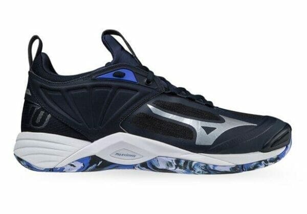 Fitness Mania - Mizuno Wave Momentum 2 Mens Captain Silver Blue