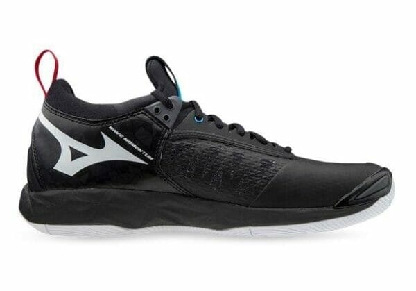 Fitness Mania - Mizuno Wave Momentum Mens Black White