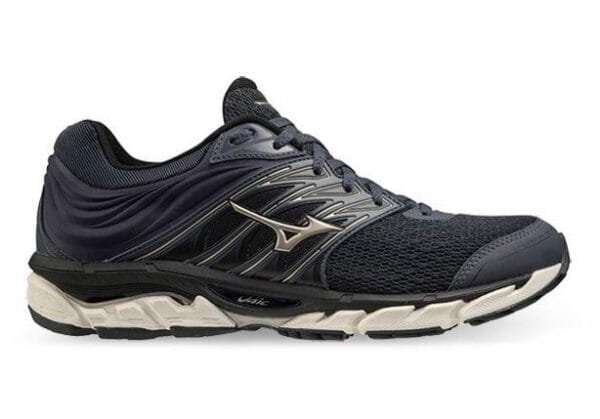 Fitness Mania - Mizuno Wave Paradox 5 Mens India Ink Platinum Gold White