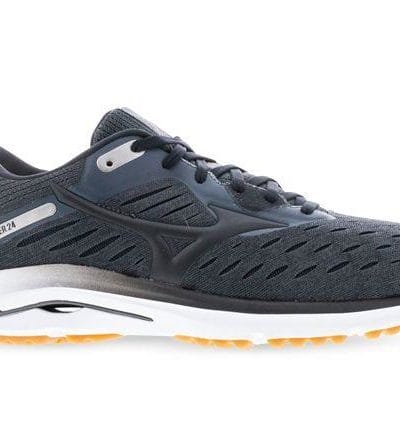 Fitness Mania - Mizuno Wave Rider 24 (2E) Mens Dark Shadow Biscuit