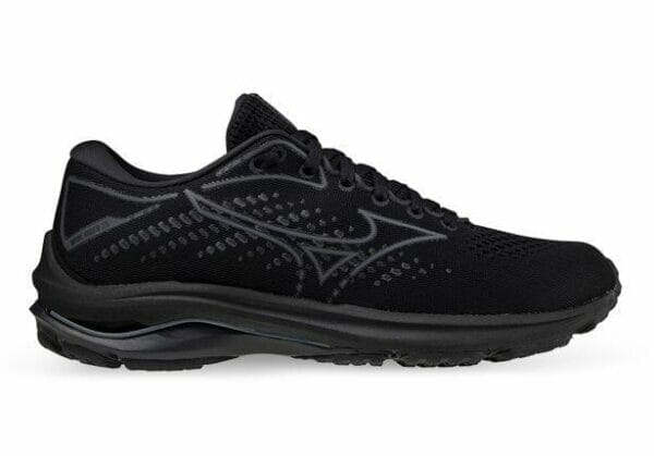 Fitness Mania - Mizuno Wave Rider 25 Womens Black Quiet Shade