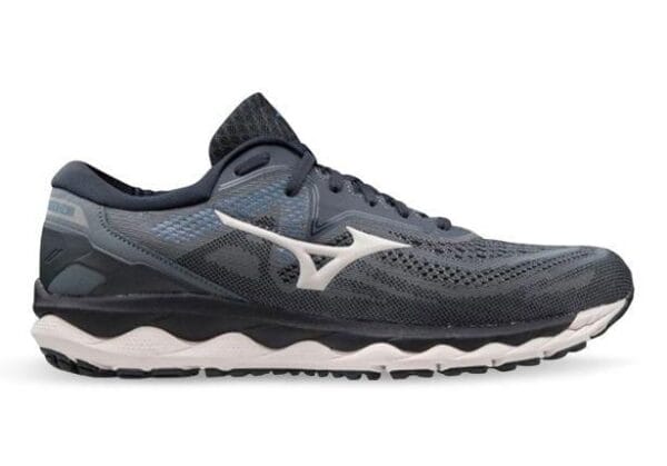 Fitness Mania - Mizuno Wave Sky 4 Mens Castlerock Moonlight Blue