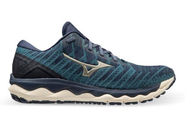 Fitness Mania - Mizuno Wave Sky 4 Waveknit Mens Hydro Bronzeen