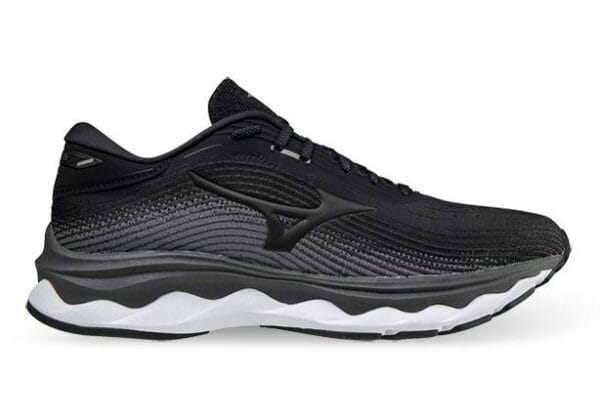 Fitness Mania - Mizuno Wave Sky 5 (2E) Mens Black Black Quiet Shade