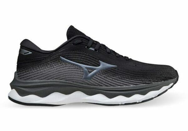 Fitness Mania - Mizuno Wave Sky 5 (D) Womens Black Gray Quiet Shade