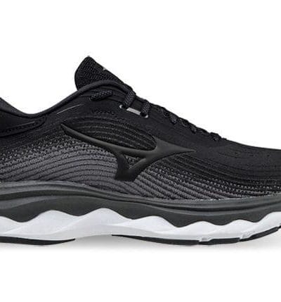 Fitness Mania - Mizuno Wave Sky 5 Mens Black Black Quiet Shade