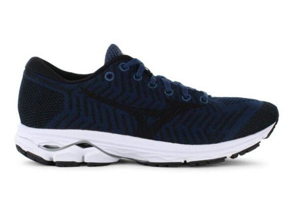 Fitness Mania - Mizuno Waveknit R2 Mens  Blue Wing Teal Black Silver