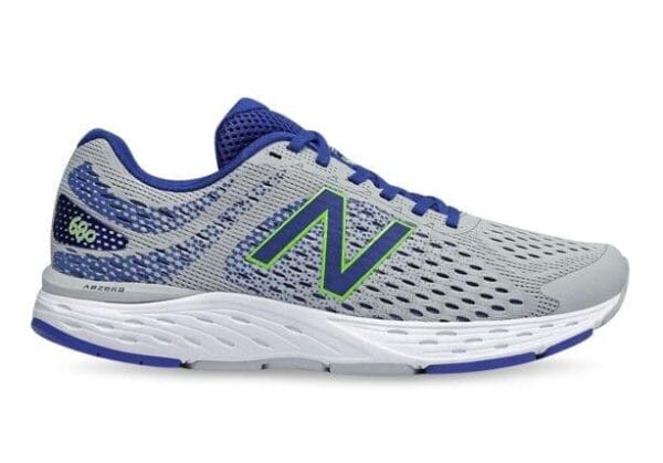 Fitness Mania - New Balance 680 V6 (2E) Mens White