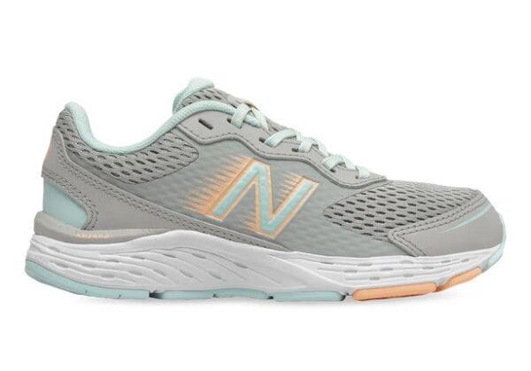 Fitness Mania - New Balance 680 V6 (Gs) Kids Grey Blue